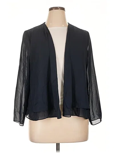 Pre-owned Unbranded Kimono In Black
