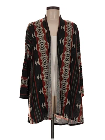 Pre-owned Unbranded Kimono In Black