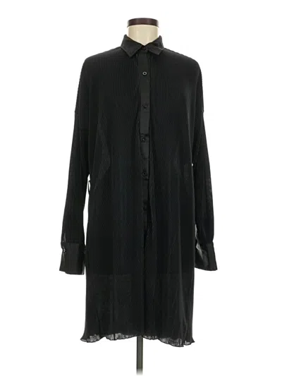 Pre-owned Unbranded Kimono In Black