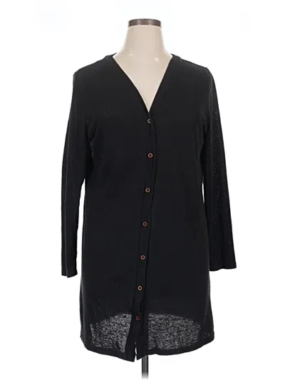 Pre-owned Unbranded Kimono In Black