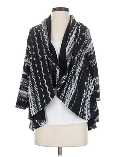 Pre-owned Unbranded Kimono In Black