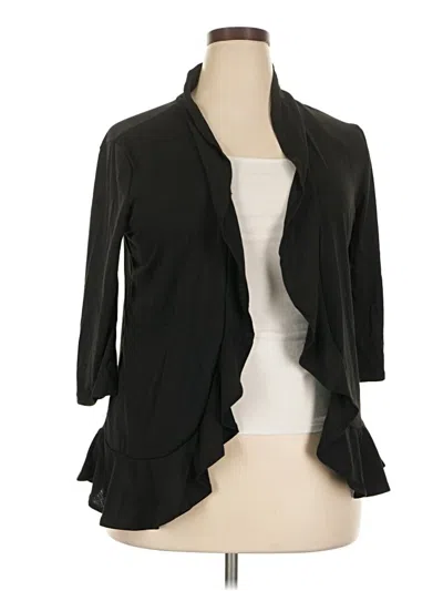 Pre-owned Unbranded Kimono In Black