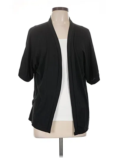 Pre-owned Unbranded Kimono In Black