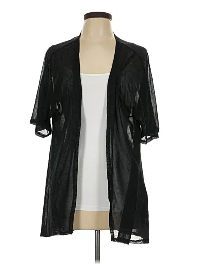 Pre-owned Unbranded Kimono In Black
