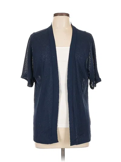 Pre-owned Unbranded Kimono In Blue