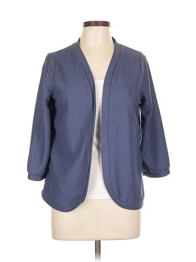 Pre-owned Unbranded Kimono In Blue