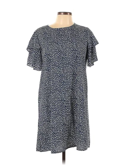 Pre-owned Unbranded Kimono In Blue