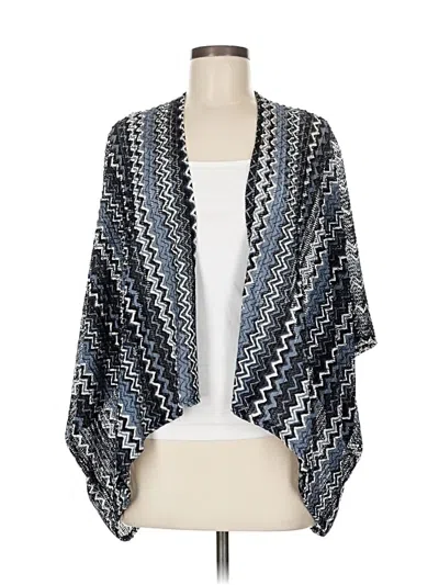 Pre-owned Unbranded Kimono In Blue