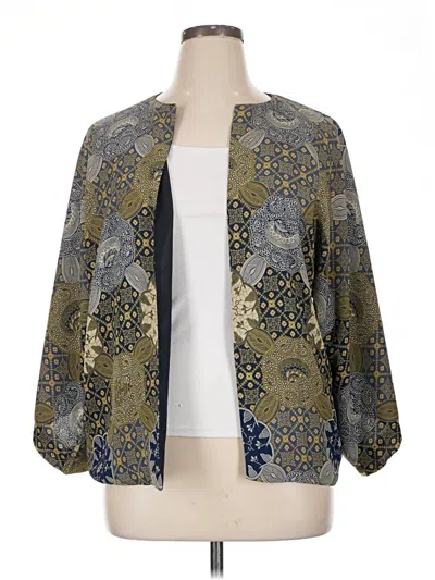 Pre-owned Unbranded Kimono In Blue