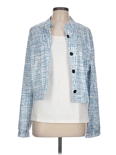 Pre-owned Unbranded Kimono In Blue