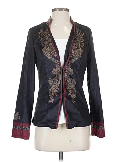 Pre-owned Unbranded Kimono In Blue