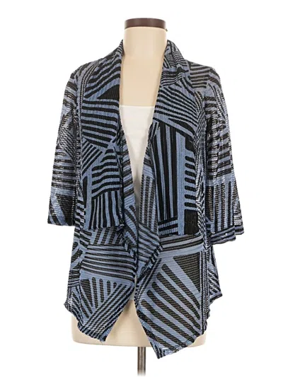 Pre-owned Unbranded Kimono In Blue