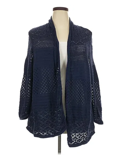 Pre-owned Unbranded Kimono In Blue