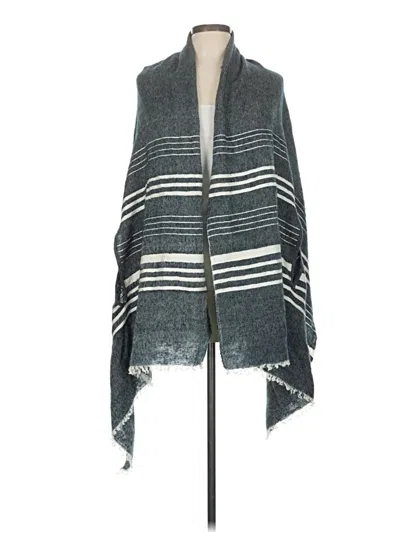 Pre-owned Unbranded Kimono In Blue