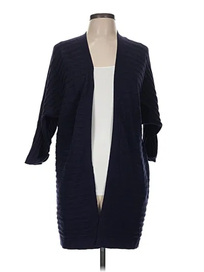Pre-owned Unbranded Kimono In Blue