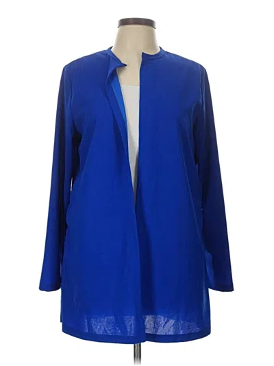 Pre-owned Unbranded Kimono In Blue