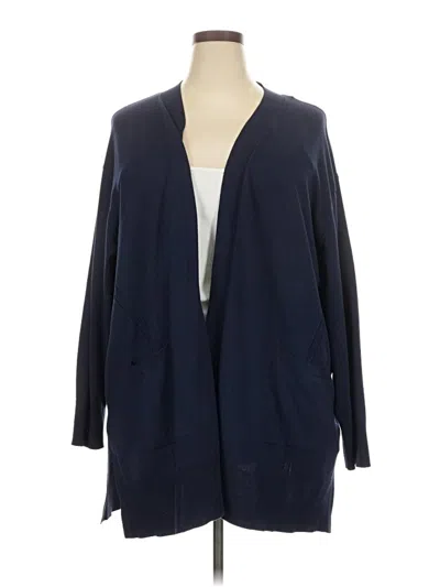Pre-owned Unbranded Kimono In Blue