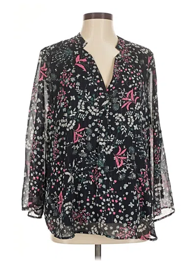 Pre-owned Unbranded Kimono In Blue