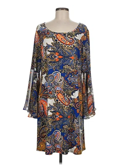 Pre-owned Unbranded Kimono In Blue