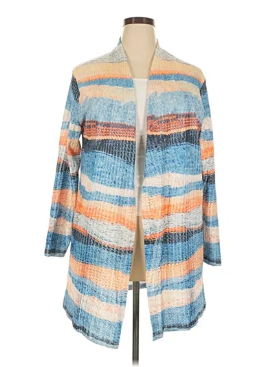 Pre-owned Unbranded Kimono In Blue