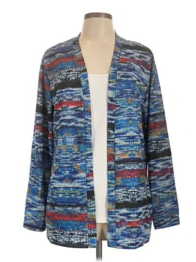 Pre-owned Unbranded Kimono In Blue