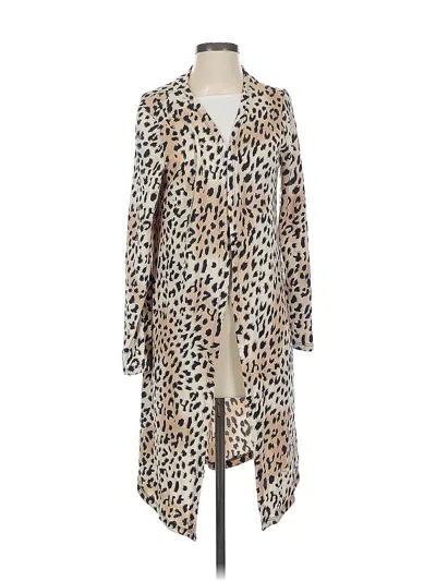 Pre-owned Unbranded Kimono In Brown