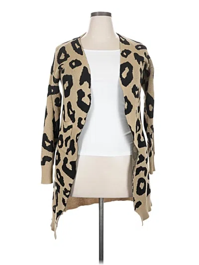 Pre-owned Unbranded Kimono In Brown