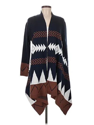 Pre-owned Unbranded Kimono In Brown