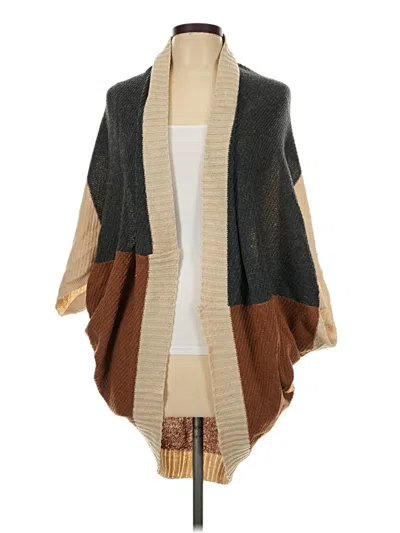 Pre-owned Unbranded Kimono In Brown