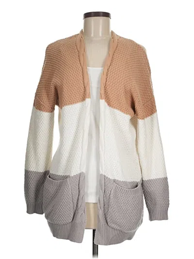 Pre-owned Unbranded Kimono In Brown