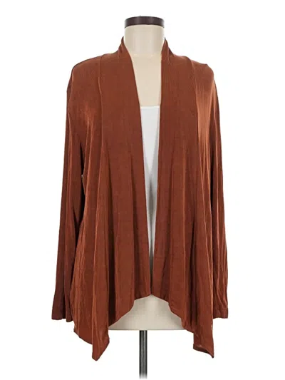Pre-owned Unbranded Kimono In Brown