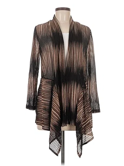 Pre-owned Unbranded Kimono In Brown