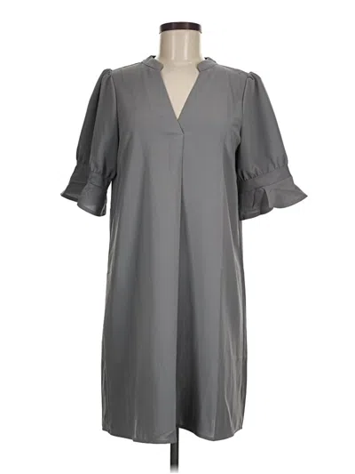 Pre-owned Unbranded Kimono In Gray