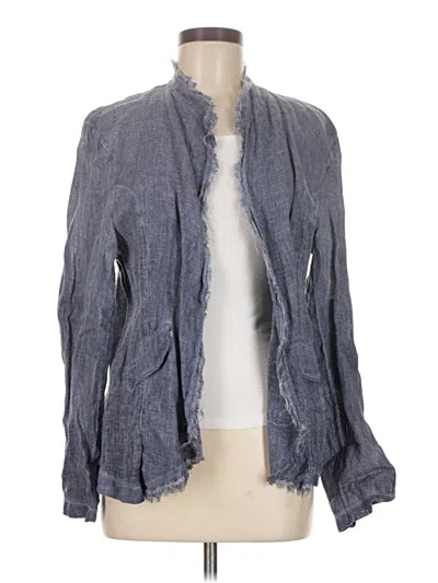 Pre-owned Unbranded Kimono In Gray