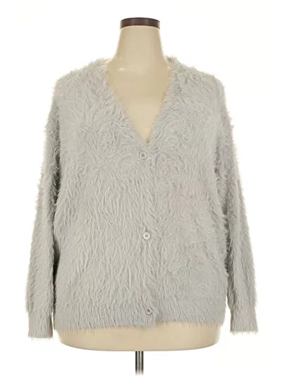 Pre-owned Unbranded Kimono In Gray