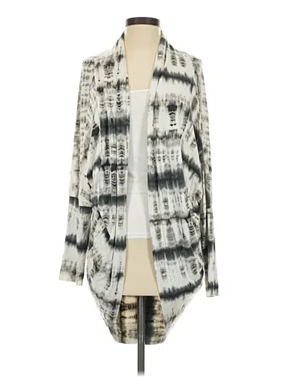 Pre-owned Unbranded Kimono In Gray