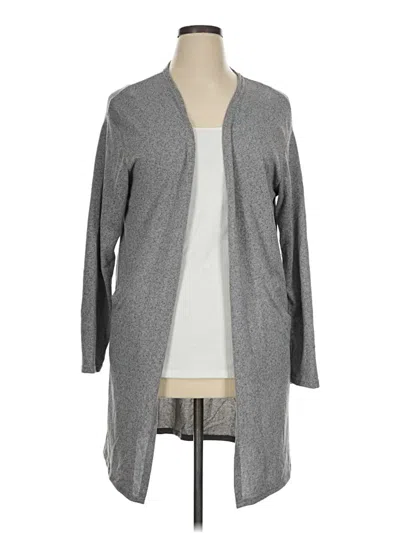 Pre-owned Unbranded Kimono In Gray
