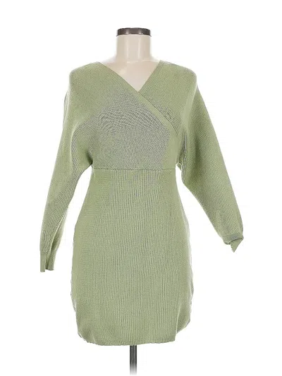 Pre-owned Unbranded Kimono In Green