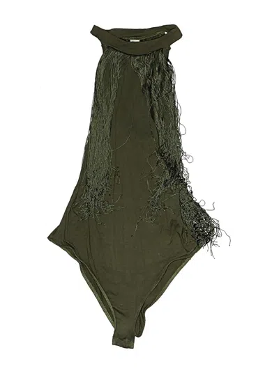 Pre-owned Unbranded Kimono In Green