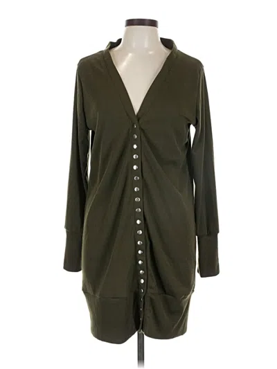 Pre-owned Unbranded Kimono In Green