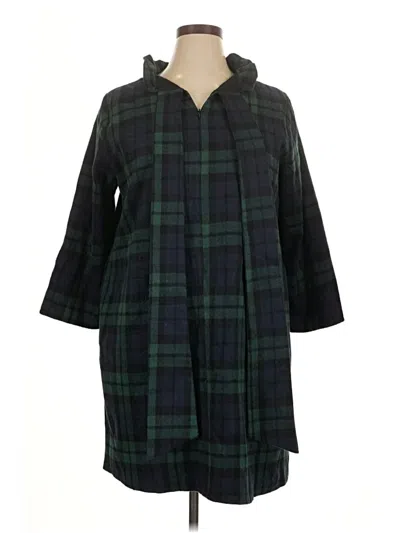 Pre-owned Unbranded Kimono In Green