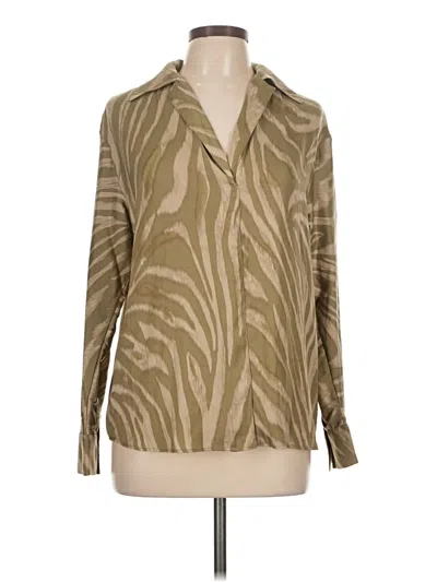 Pre-owned Unbranded Kimono In Green
