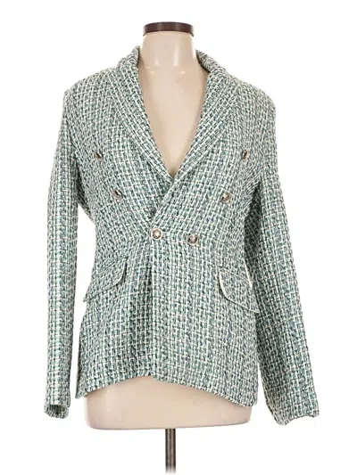 Pre-owned Unbranded Kimono In Green