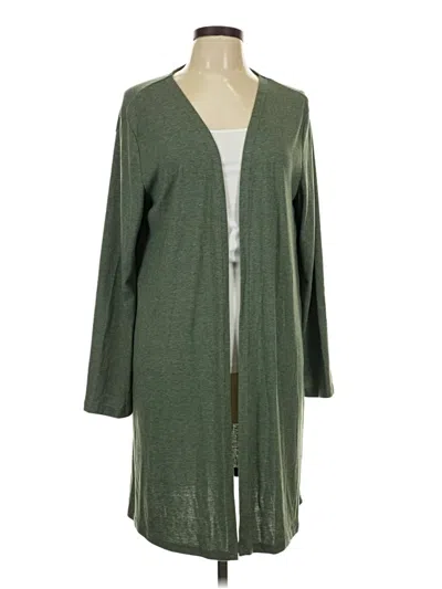 Pre-owned Unbranded Kimono In Green
