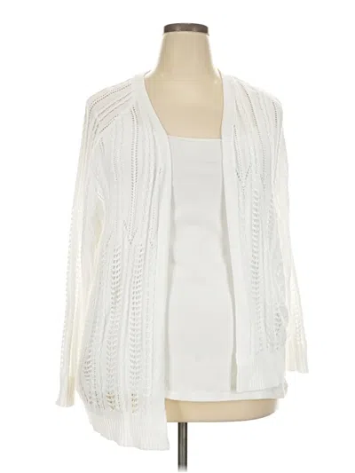 Pre-owned Unbranded Kimono In Ivory