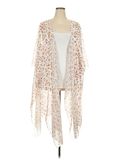 Pre-owned Unbranded Kimono In Ivory