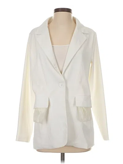 Pre-owned Unbranded Kimono In Ivory