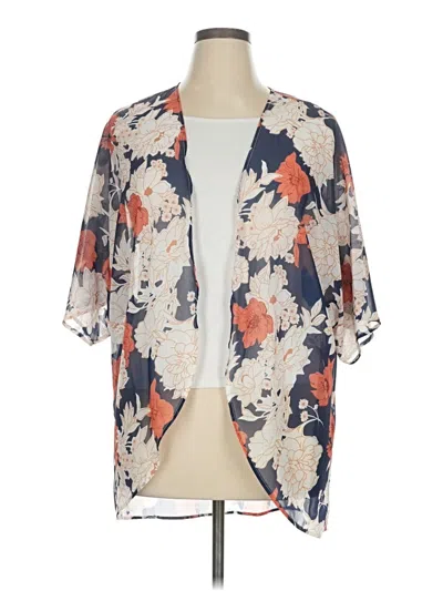 Pre-owned Unbranded Kimono In Ivory