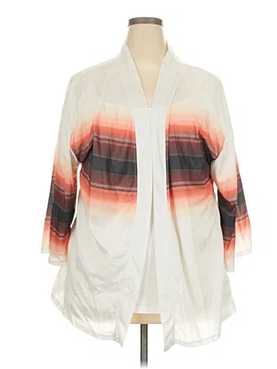 Pre-owned Unbranded Kimono In Ivory