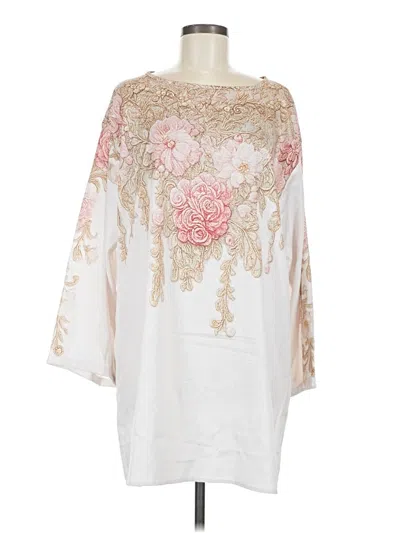 Pre-owned Unbranded Kimono In Ivory